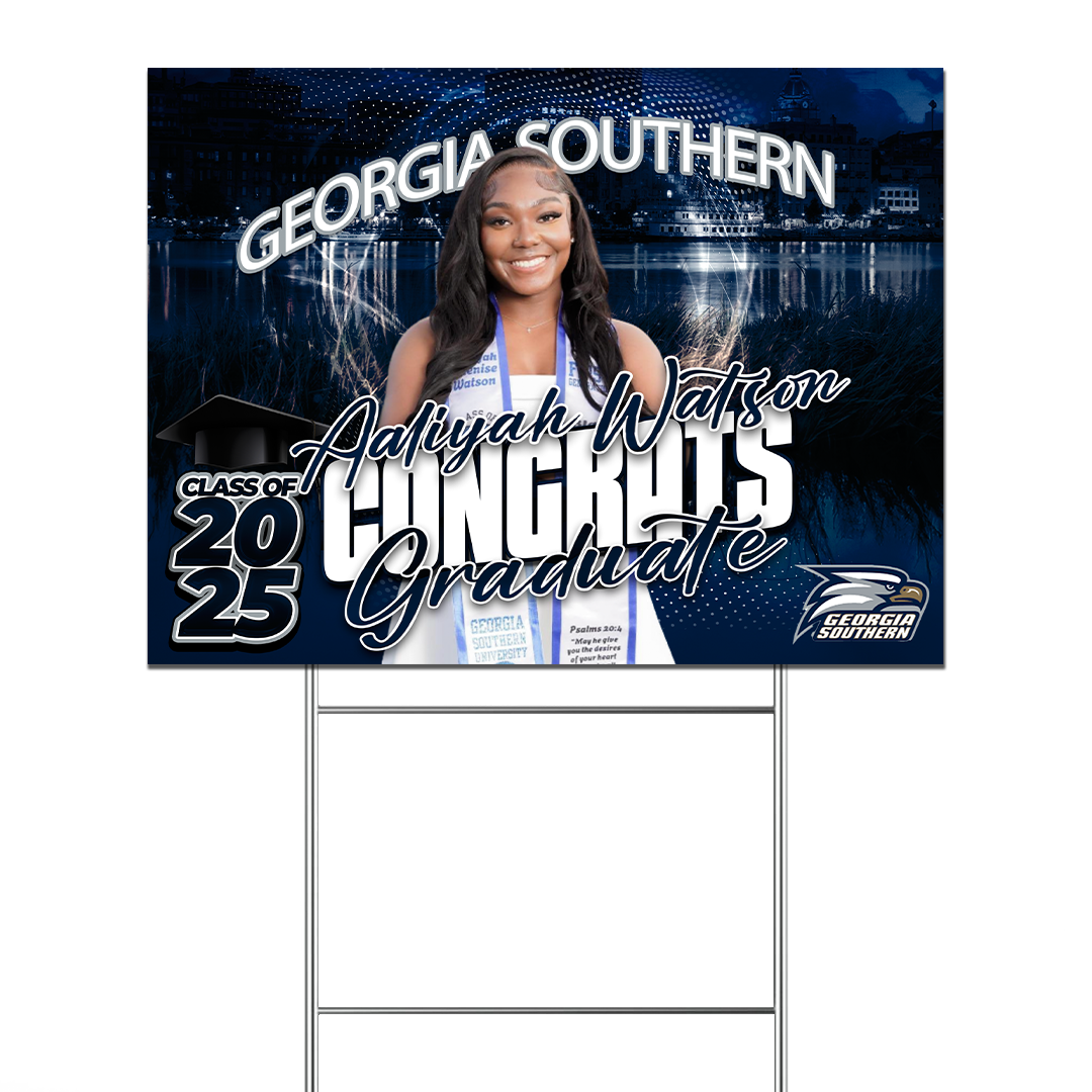 Customized Graduation Yard Sign