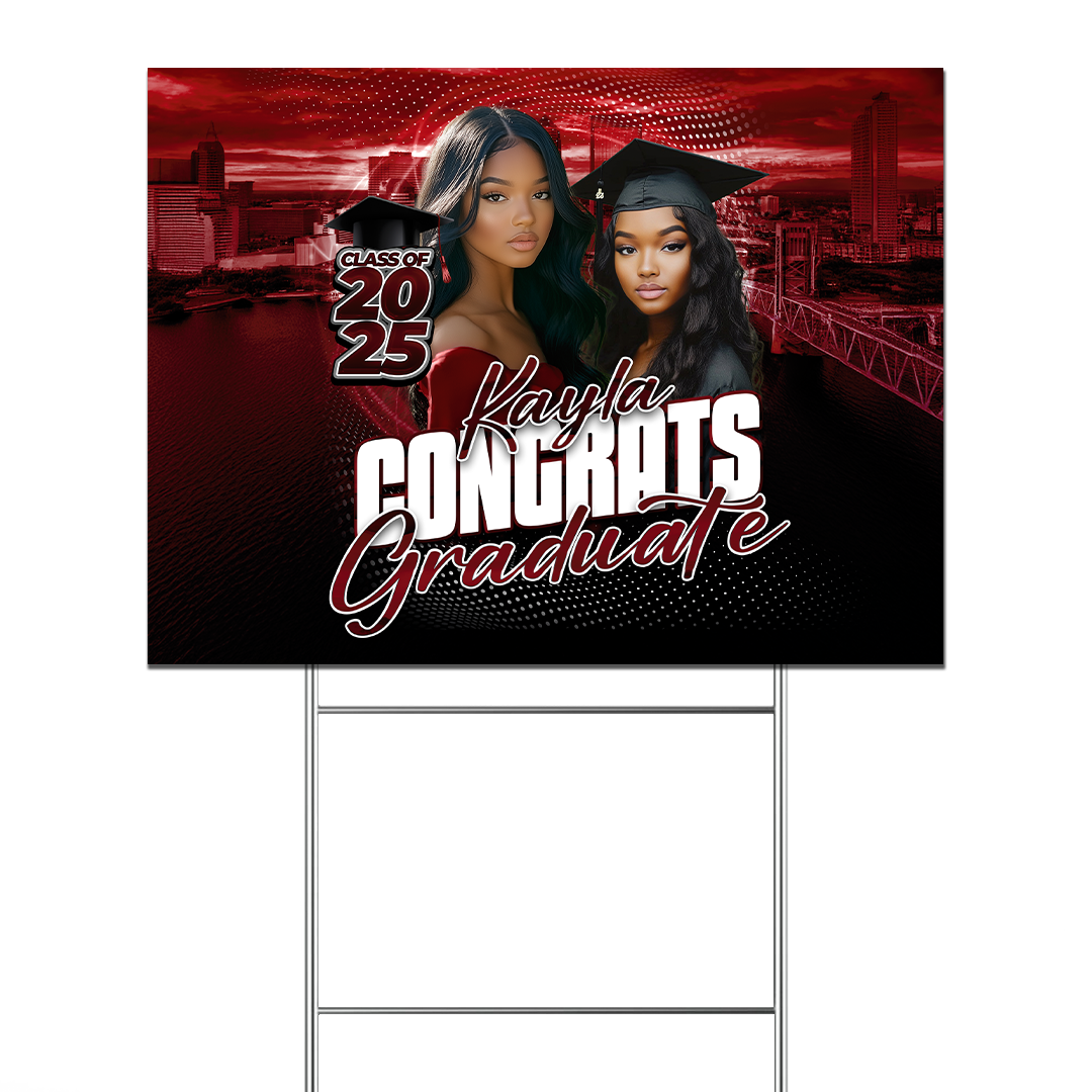 Graduation Yard Sign