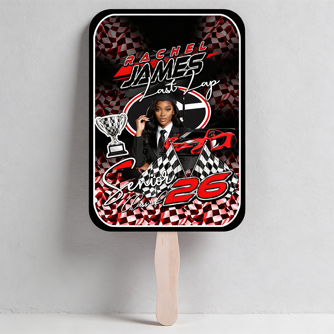 Graduation 2025 Proud Graduate Fan Set of 10