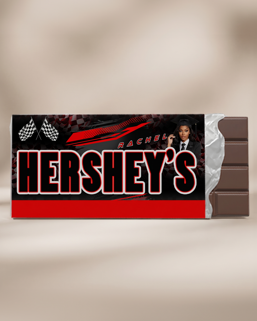 GRADUATION HERSHEY BAR FAVORS (Set of 12)