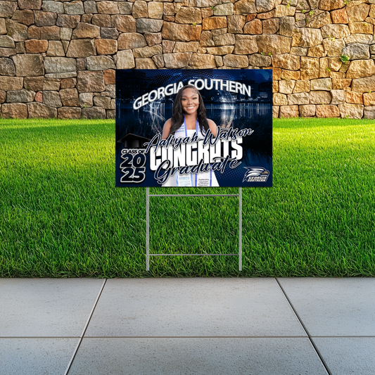 Customized Graduation Yard Sign