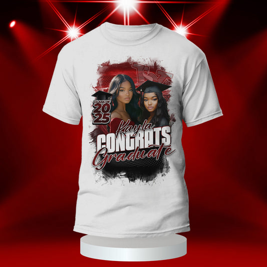 Graduation 2025 Senior Custom Photo Shirt