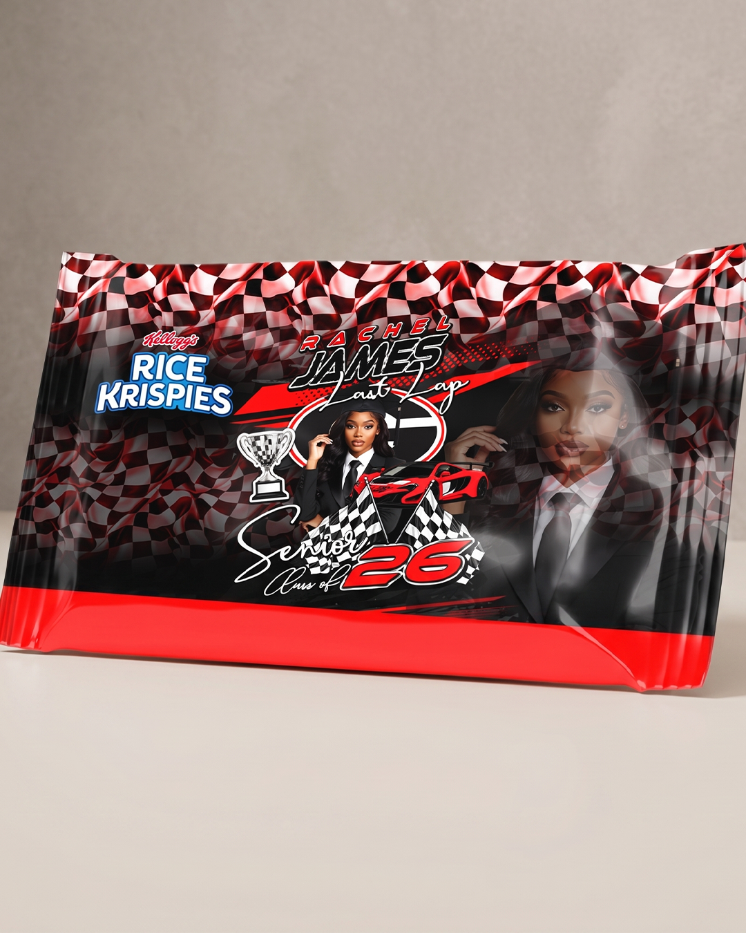GRADUATION RICE KRISPIES TREATS (Set of 12)