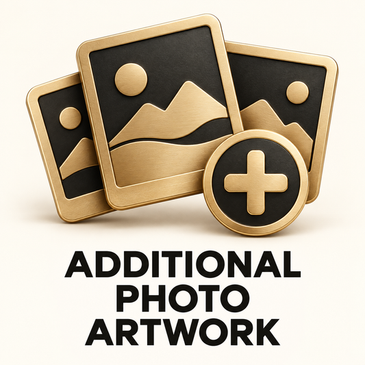 Additional Photo Artwork; custom design example